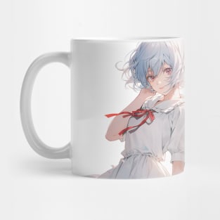 Rei Ayanami Neon Genesis Evangelion Original Artwork Mug